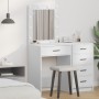 Mesa de Tocador con Luces LED Blanca 50x41x135 cm de , Tocadores para dormitorios - Ref: Foro24-865037, Precio: 95,63 €, Desc...