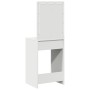 Mesa de Tocador con Luces LED Blanca 50x41x135 cm de , Tocadores para dormitorios - Ref: Foro24-865037, Precio: 95,63 €, Desc...