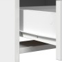 Mesa de Tocador con Luces LED Blanca 50x41x135 cm de , Tocadores para dormitorios - Ref: Foro24-865037, Precio: 95,63 €, Desc...