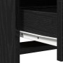Mesa de Tocador con Luces LED Roble Negro 50x41x135 cm de , Tocadores para dormitorios - Ref: Foro24-865038, Precio: 98,70 €,...