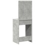 Mesa de maquillaje con luces LED en gris concreto, 50x41x135 cm de , Tocadores para dormitorios - Ref: Foro24-865040, Precio:...