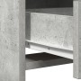 Mesa de maquillaje con luces LED en gris concreto, 50x41x135 cm de , Tocadores para dormitorios - Ref: Foro24-865040, Precio:...