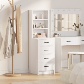 Alacena Blanca 40x41x135 cm Madera Elaborada de , Aparadores - Ref: Foro24-865046, Precio: 108,39 €, Descuento: %