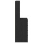 Mueble Alto Negro Roble 40x41x135 cm Madera Elaborada de , Aparadores - Ref: Foro24-865047, Precio: 98,87 €, Descuento: -5%%