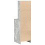 Alacena Gris Concreto 40x41x135 cm Madera Ingenierizada de , Aparadores - Ref: Foro24-865049, Precio: 105,16 €, Descuento: %