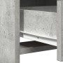 Alacena Gris Concreto 40x41x135 cm Madera Ingenierizada de , Aparadores - Ref: Foro24-865049, Precio: 105,16 €, Descuento: %
