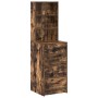 Highboard de Roble Ahumado 40x41x135 cm de Madera Elaborada de , Aparadores - Ref: Foro24-865050, Precio: 104,02 €, Descuento...