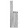 Alacena Gris Sonoma 40x41x135 cm Madera elaborada de , Aparadores - Ref: Foro24-865051, Precio: 95,88 €, Descuento: -5%%