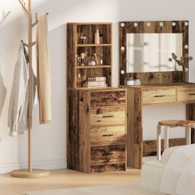 Altillo Madera Vieja 40x41x135 cm Madera Compuesta de , Aparadores - Ref: Foro24-865053, Precio: 104,02 €, Descuento: %