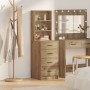 Highboard Roble Artesanal 40x41x135 cm Madera Elaborada de , Aparadores - Ref: Foro24-865054, Precio: 94,00 €, Descuento: -5%%