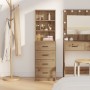 Highboard Roble Artesanal 40x41x135 cm Madera Elaborada de , Aparadores - Ref: Foro24-865054, Precio: 94,00 €, Descuento: -5%%