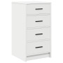 Mueble de almacenamiento Blanco 40x41x75 cm Madera elaborada de , Aparadores - Ref: Foro24-865055, Precio: 92,03 €, Descuento: %