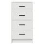 Mueble de almacenamiento Blanco 40x41x75 cm Madera elaborada de , Aparadores - Ref: Foro24-865055, Precio: 92,03 €, Descuento: %
