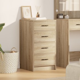 Buffet de roble Sonoma 40x41x75 cm de madera contrachapada de , Aparadores - Ref: Foro24-865057, Precio: 89,23 €, Descuento: %