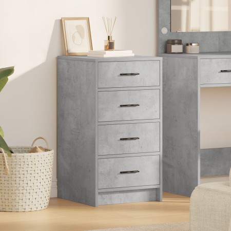Sideboard Gris cemento 40x41x75 cm Madera de ingeniería de , Aparadores - Ref: Foro24-865058, Precio: 88,79 €, Descuento: %