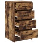 Aparador Roble Ahumado 40x41x75 cm Madera Ingenierizada de , Aparadores - Ref: Foro24-865059, Precio: 88,79 €, Descuento: -5%%