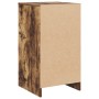 Aparador Roble Ahumado 40x41x75 cm Madera Ingenierizada de , Aparadores - Ref: Foro24-865059, Precio: 88,79 €, Descuento: -5%%