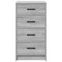 Aparador Gris Sonoma 40x41x75 cm Madera Resistente de , Aparadores - Ref: Foro24-865060, Precio: 79,58 €, Descuento: -5%%