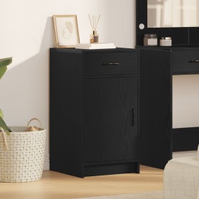 Sideboard Negro Roble 40x41x75 cm Madera elaborada de , Aparadores - Ref: Foro24-865065, Precio: 69,70 €, Descuento: -5%%