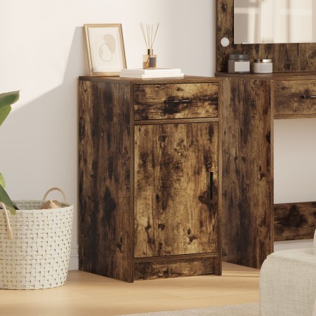 Sideboard de Roble Ahumado 40x41x75 cm de Madera Compuesta de , Aparadores - Ref: Foro24-865068, Precio: 66,15 €, Descuento: ...