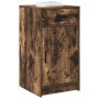 Sideboard de Roble Ahumado 40x41x75 cm de Madera Compuesta de , Aparadores - Ref: Foro24-865068, Precio: 66,15 €, Descuento: ...