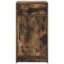 Sideboard de Roble Ahumado 40x41x75 cm de Madera Compuesta de , Aparadores - Ref: Foro24-865068, Precio: 66,15 €, Descuento: ...