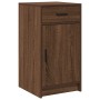 Aparador Marrón Roble 40x41x75 cm Madera Ingenierizada de , Aparadores - Ref: Foro24-865070, Precio: 67,93 €, Descuento: %