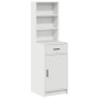 Vitrina blanca 40x41x135 cm de madera de , Aparadores - Ref: Foro24-865073, Precio: 93,09 €, Descuento: %