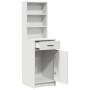 Vitrina blanca 40x41x135 cm de madera de , Aparadores - Ref: Foro24-865073, Precio: 93,09 €, Descuento: %