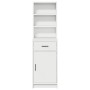Vitrina blanca 40x41x135 cm de madera de , Aparadores - Ref: Foro24-865073, Precio: 93,09 €, Descuento: %
