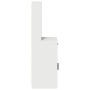 Vitrina blanca 40x41x135 cm de madera de , Aparadores - Ref: Foro24-865073, Precio: 93,09 €, Descuento: %