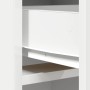 Vitrina blanca 40x41x135 cm de madera de , Aparadores - Ref: Foro24-865073, Precio: 93,09 €, Descuento: %