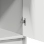 Vitrina blanca 40x41x135 cm de madera de , Aparadores - Ref: Foro24-865073, Precio: 93,09 €, Descuento: %