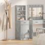 Armario Alto Gris Concreto 40x41x135 cm de Madera Elaborada de , Aparadores - Ref: Foro24-865076, Precio: 90,30 €, Descuento: %