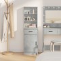 Armario Alto Gris Concreto 40x41x135 cm de Madera Elaborada de , Aparadores - Ref: Foro24-865076, Precio: 90,30 €, Descuento: %