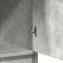Armario Alto Gris Concreto 40x41x135 cm de Madera Elaborada de , Aparadores - Ref: Foro24-865076, Precio: 90,30 €, Descuento: %