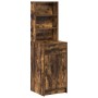 Gabinete Alto en Roble Ahumado, 40x41x135 cm, Hecho de Madera Elaborada de , Aparadores - Ref: Foro24-865077, Precio: 79,53 €...