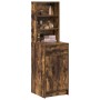 Gabinete Alto en Roble Ahumado, 40x41x135 cm, Hecho de Madera Elaborada de , Aparadores - Ref: Foro24-865077, Precio: 79,53 €...