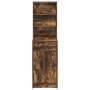 Gabinete Alto en Roble Ahumado, 40x41x135 cm, Hecho de Madera Elaborada de , Aparadores - Ref: Foro24-865077, Precio: 79,53 €...