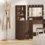 Armario Alto Roble Marrón 40x41x135 cm Madera Elaborada de , Aparadores - Ref: Foro24-865079, Precio: 81,75 €, Descuento: -5%%