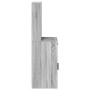 Alto Gris Sonoma 40x41x135 cm Madera Elaborada de , Aparadores - Ref: Foro24-865078, Precio: 92,21 €, Descuento: %