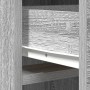 Alto Gris Sonoma 40x41x135 cm Madera Elaborada de , Aparadores - Ref: Foro24-865078, Precio: 92,21 €, Descuento: %