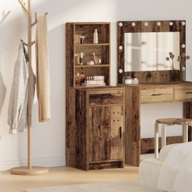 Alto Armario Madera Vieja 40x41x135 cm de , Aparadores - Ref: Foro24-865080, Precio: 90,30 €, Descuento: %