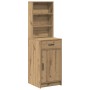 Gabinete alto de roble artesanal 40x41x135 cm de madera de ingeniería de , Aparadores - Ref: Foro24-865081, Precio: 89,71 €, ...