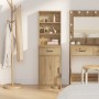 Gabinete alto de roble artesanal 40x41x135 cm de madera de ingeniería de , Aparadores - Ref: Foro24-865081, Precio: 89,71 €, ...