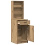 Gabinete alto de roble artesanal 40x41x135 cm de madera de ingeniería de , Aparadores - Ref: Foro24-865081, Precio: 89,71 €, ...