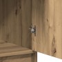 Gabinete alto de roble artesanal 40x41x135 cm de madera de ingeniería de , Aparadores - Ref: Foro24-865081, Precio: 89,71 €, ...