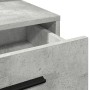 Tocador con Luces LED Gris Concreto 79x41x135 cm | Foro24.es | Tu tienda online para hogar, jardín y más Foro24.es