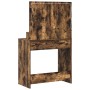 Mesa de tocador  con luces LED de madera ahumada 79x41x135 cm | Foro24.es | Tu tienda online para hogar, jardín y más Foro24.es