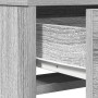 Mesa de tocador con luces LED Gris Sonoma 50x41x135 cm de , Tocadores para dormitorios - Ref: Foro24-865096, Precio: 97,73 €,...